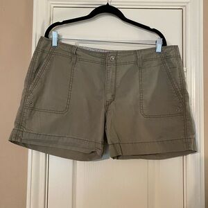 Levi's Olive Cargo Shorts for Women